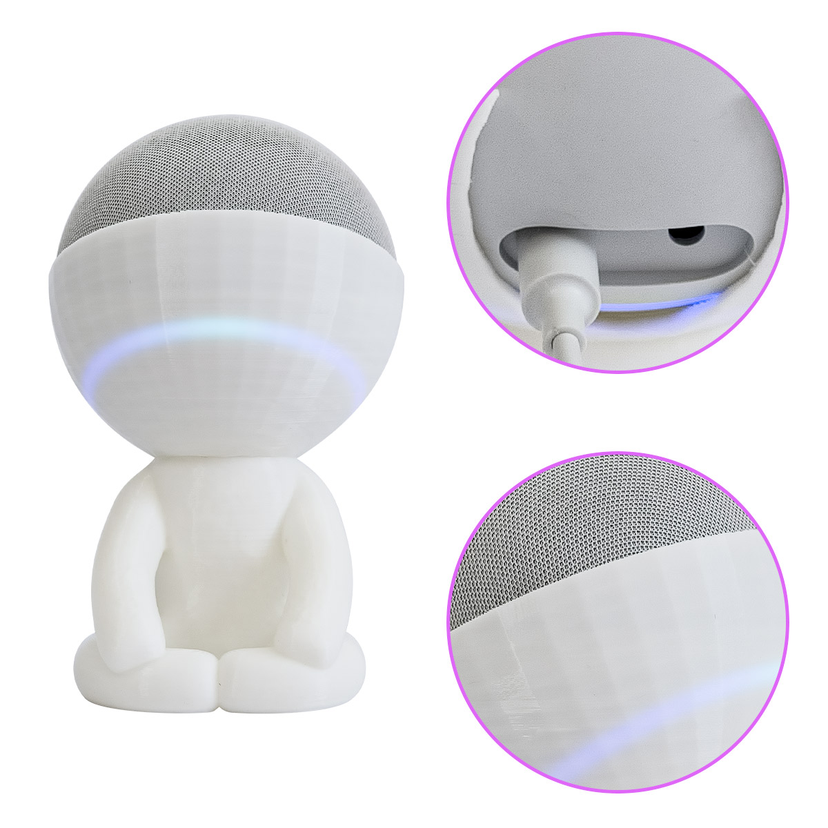 Base Para Alexa Echo 4Ta Generación (grande) Robert Zen HD