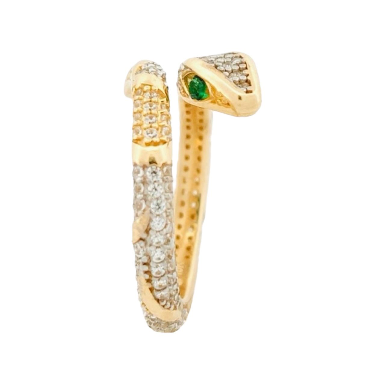 Anillo Serpiente Reyna Oro 10 K + Obsequio.