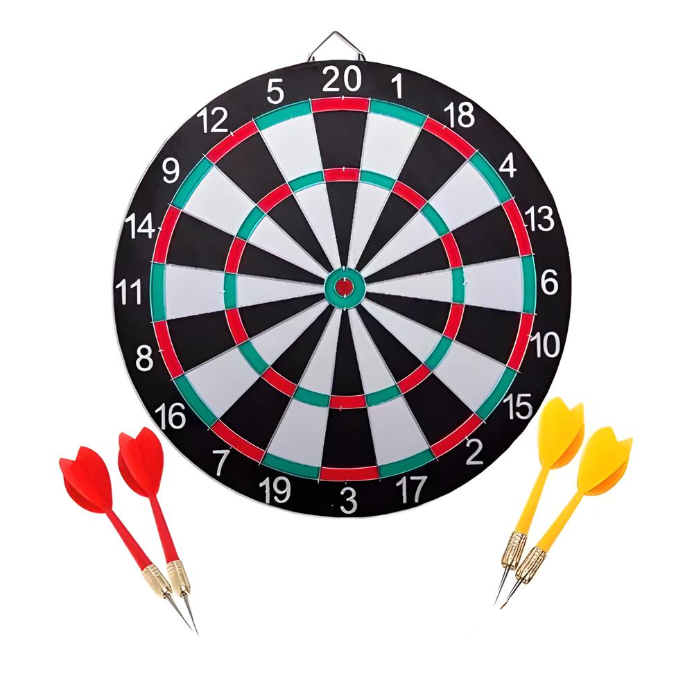 Juego Tablero Con Dardos y Tiro al Blanco