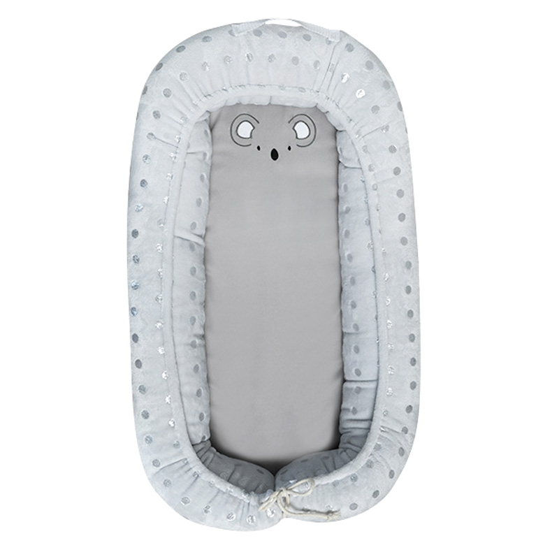 Camita portátil Baby koala, Nido Colecho de Bebé, Acolchado y seguro..