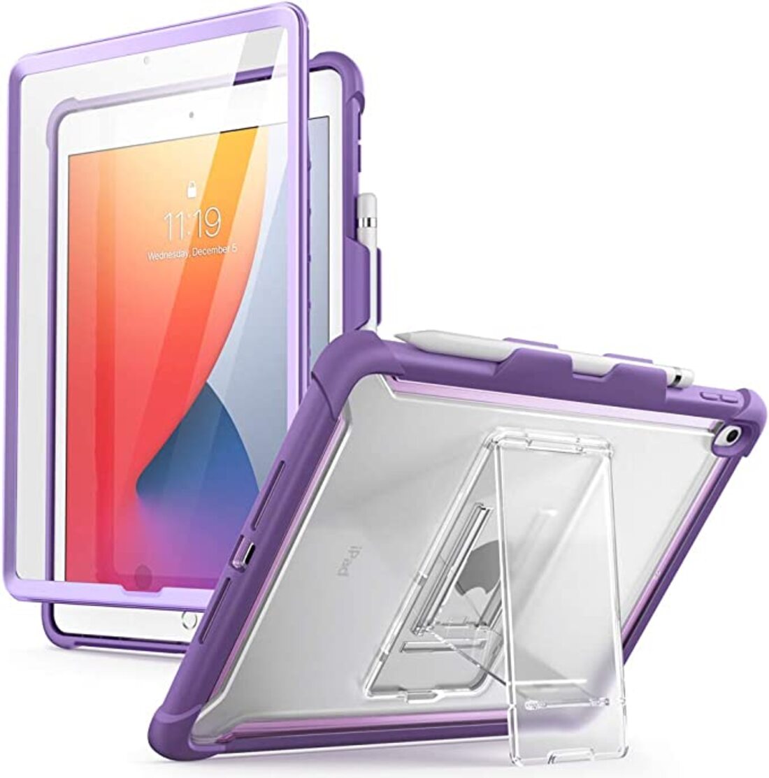 Funda para iPad 2019 10.2 Pulgadas Ares SP Marca Iblason Lila