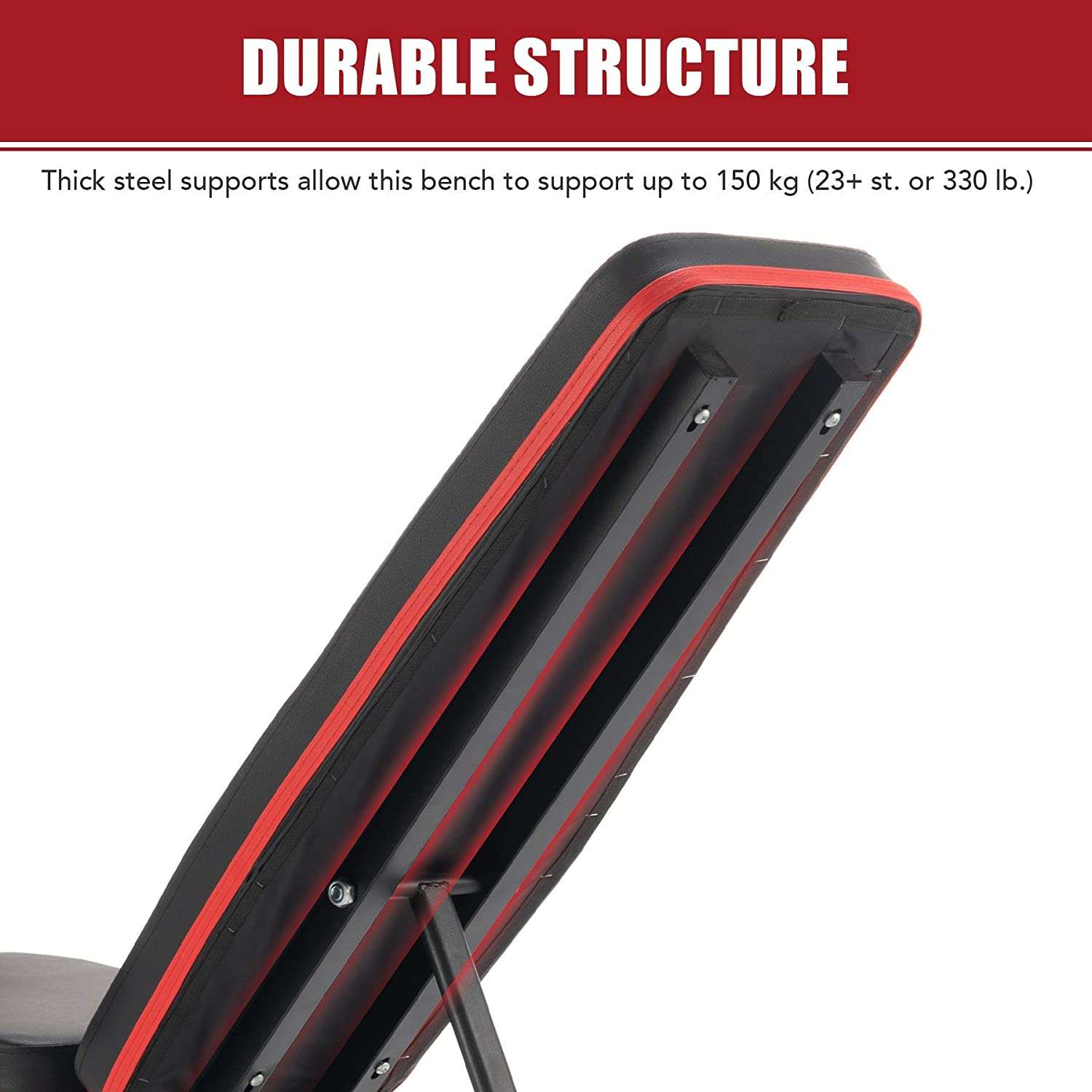 Banco Plegable Multifuncional Con Ligas, Entrenamiento Gym