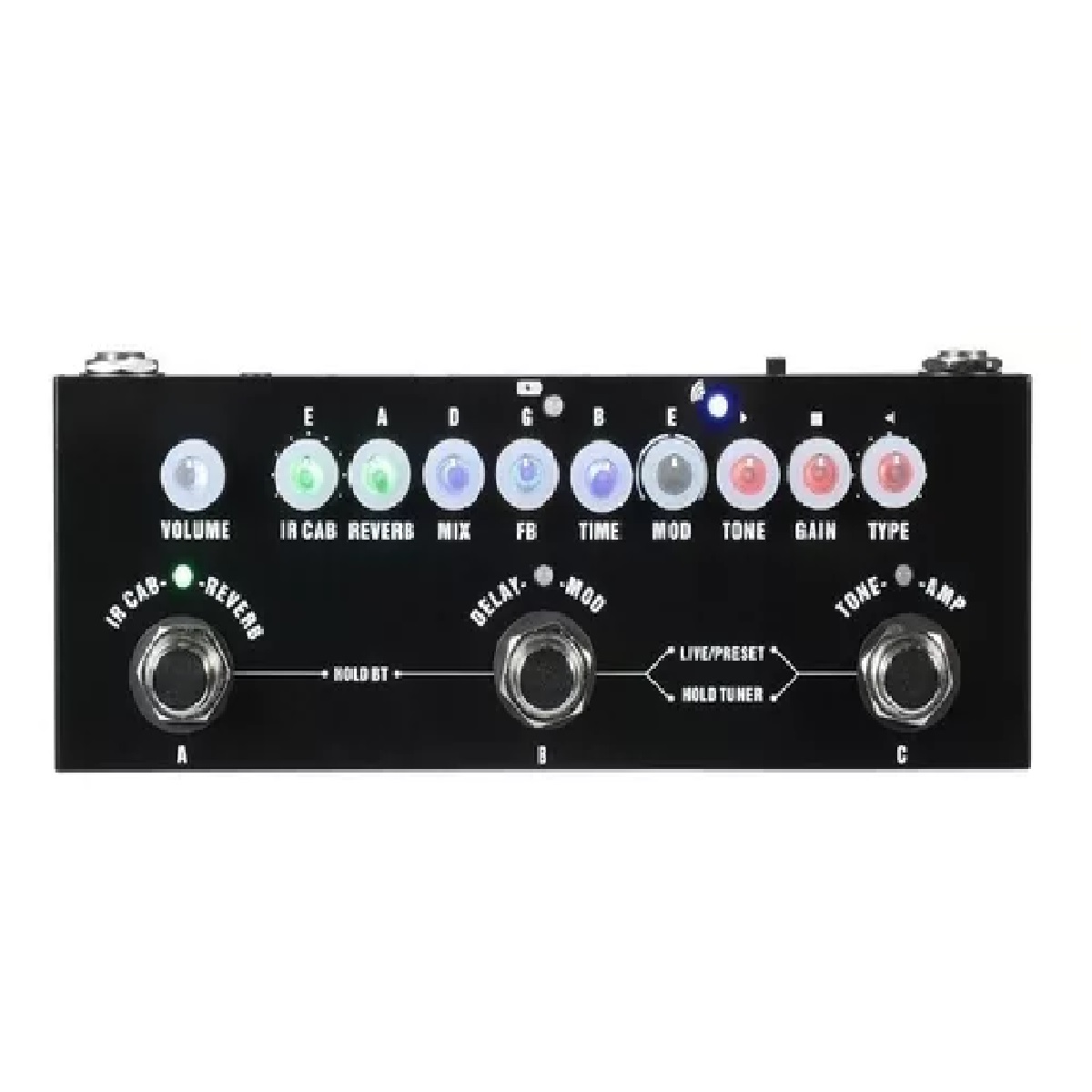 Pedal de efecto Cuvave Cube Baby negro