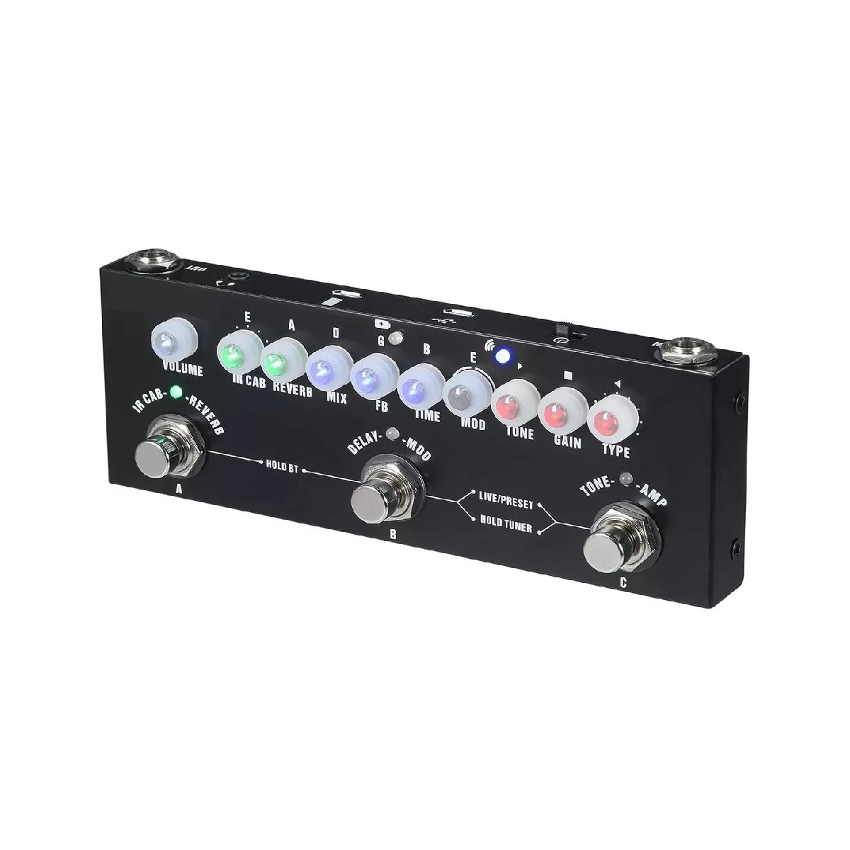 Pedal de efecto Cuvave Cube Baby negro