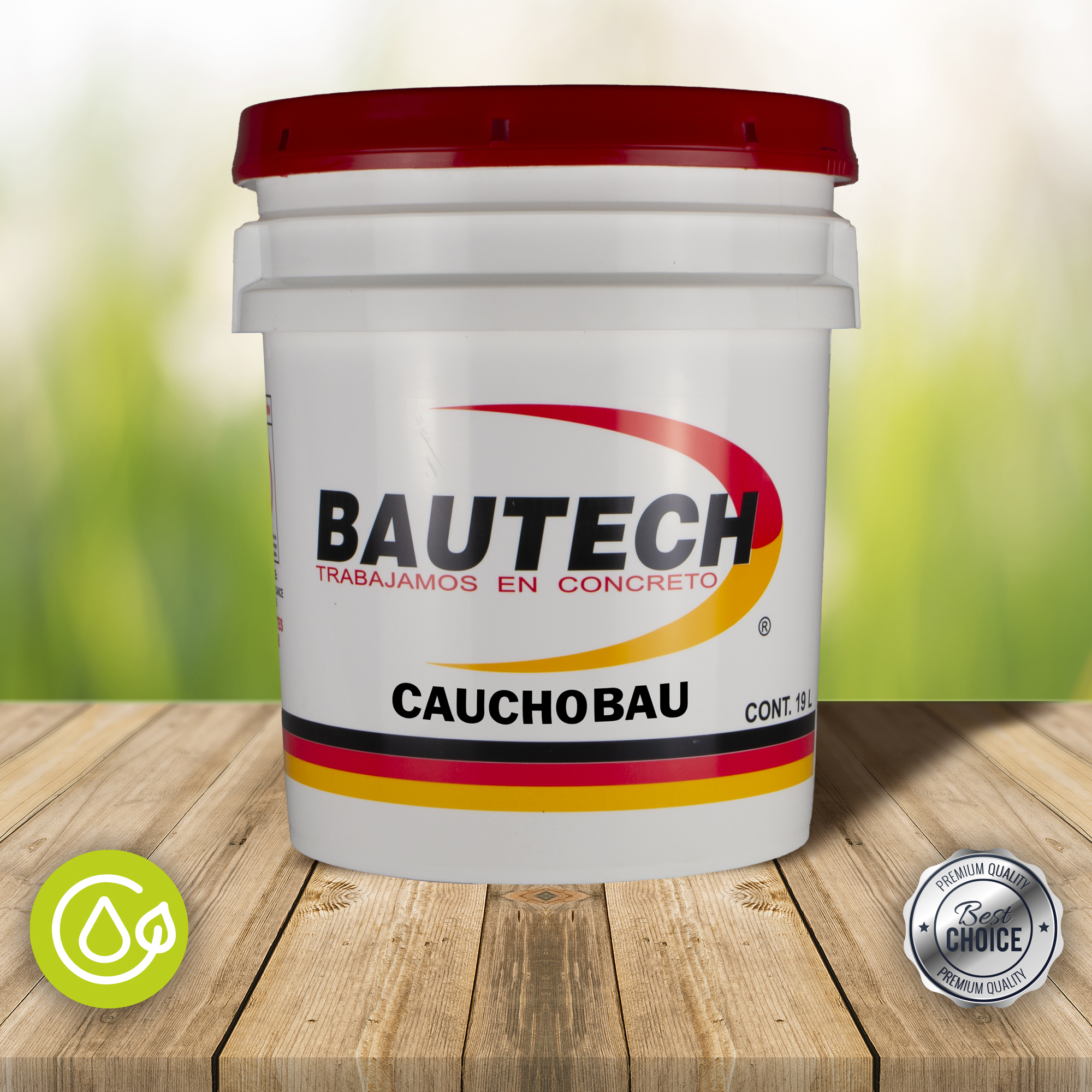 Cauchobau Impermeabilizante Terracota de 19 Lt Cauchobau.