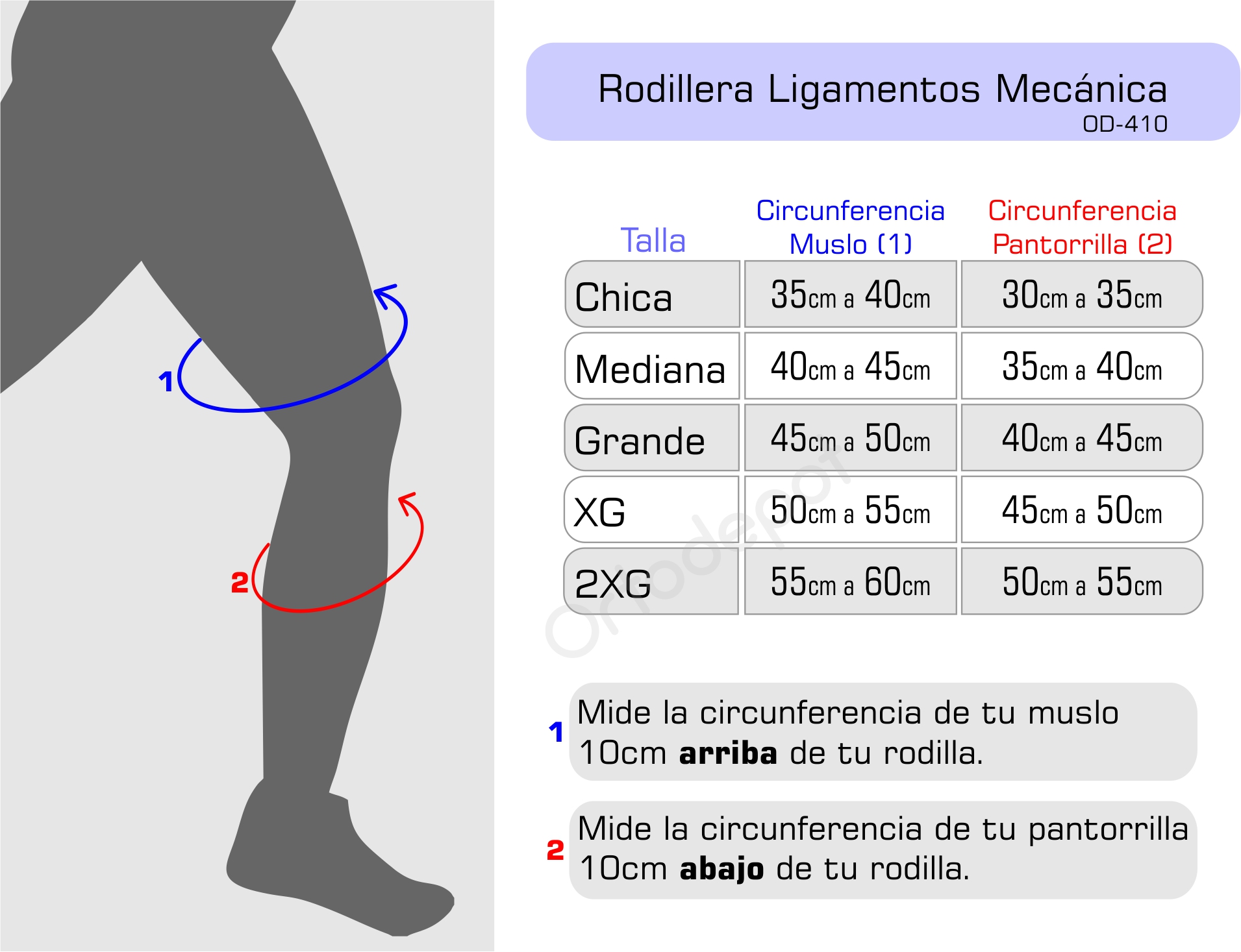 Rodillera Mecánica para Ligamentos