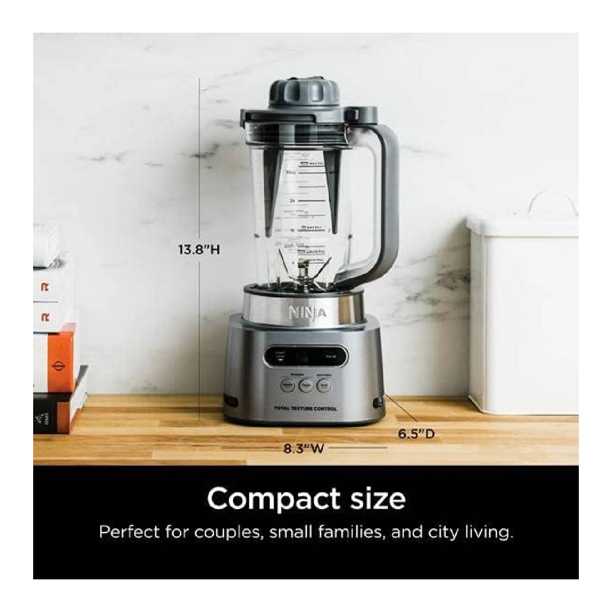 Licuadora Ninja Profesional Twisti 3 Velocidades Gris SS150