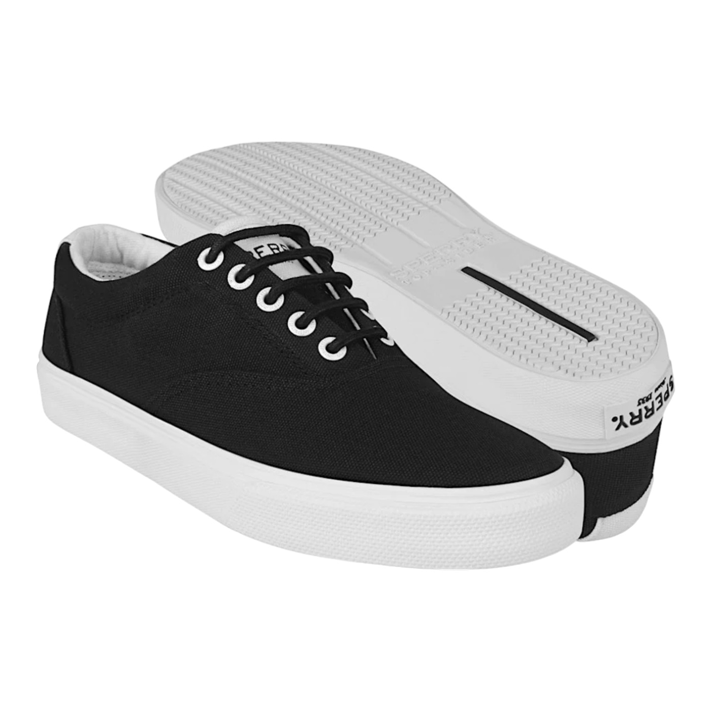 Tenis Sperry Hombre Negro Striper Ll STS12811.
