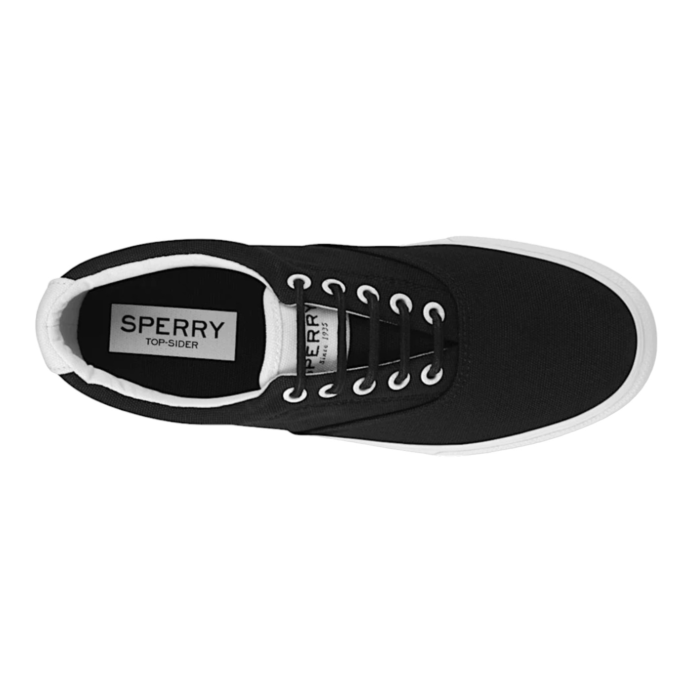 Tenis Sperry Hombre Negro Striper Ll STS12811.