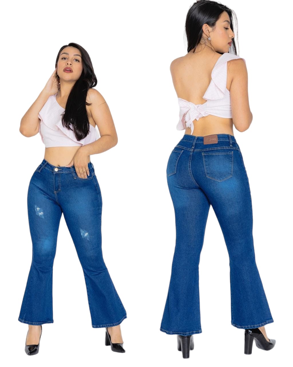 jeans pantalon colombiano levanta pompa