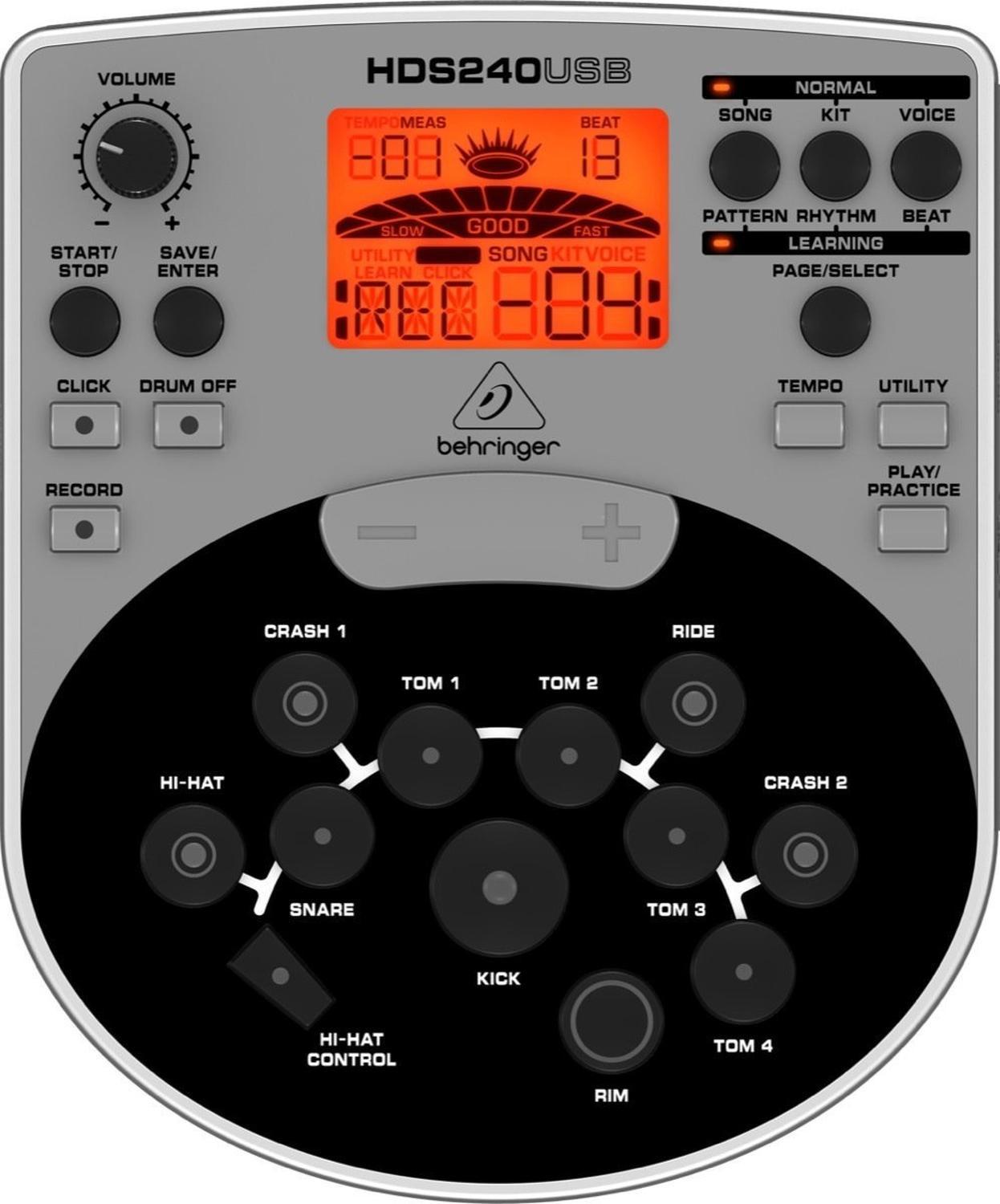 Behringer XD80USB Bateria Electrica Con Tapete Carlsbro