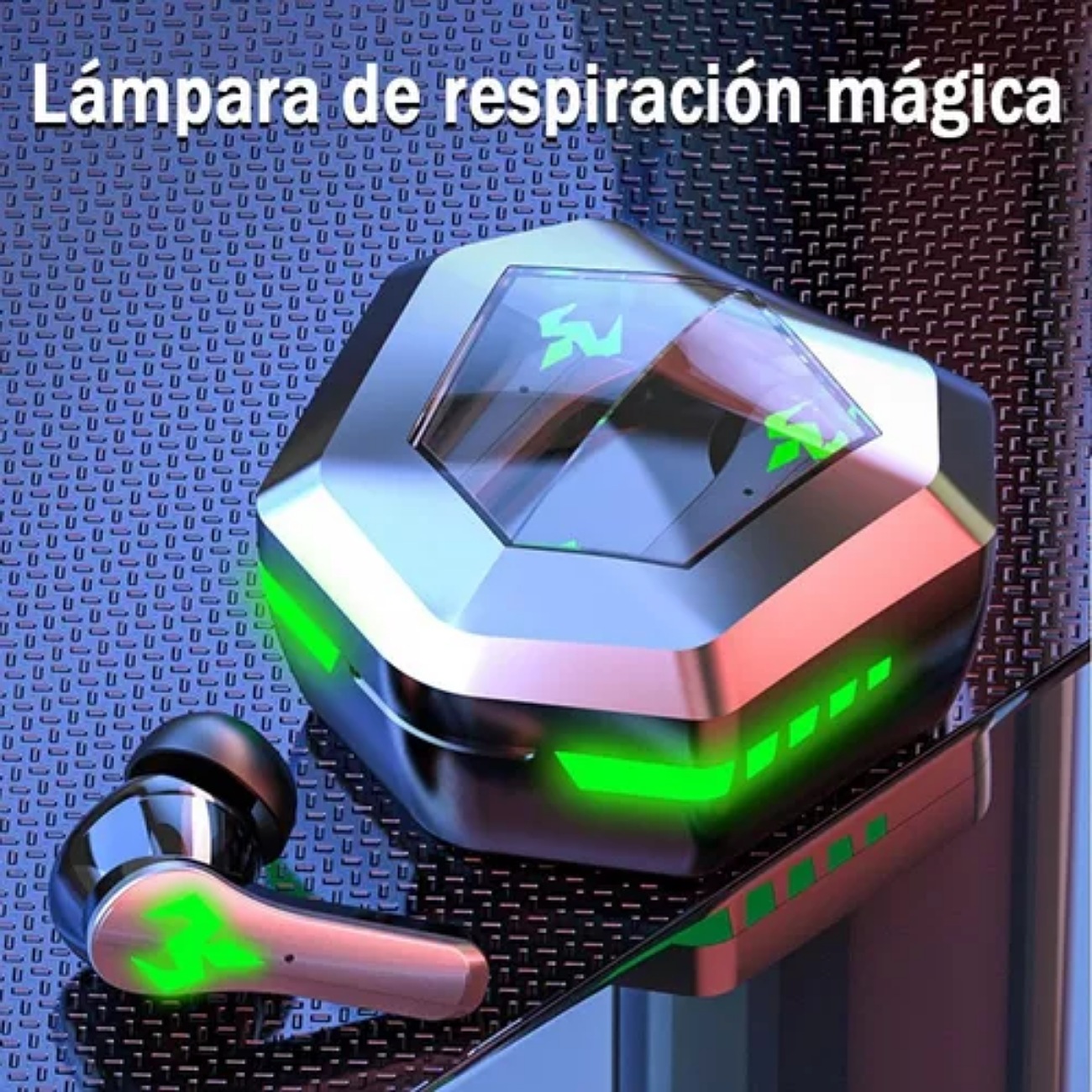 Audifonos Bluetooth Inalambricos Con Led Para iPhone Android