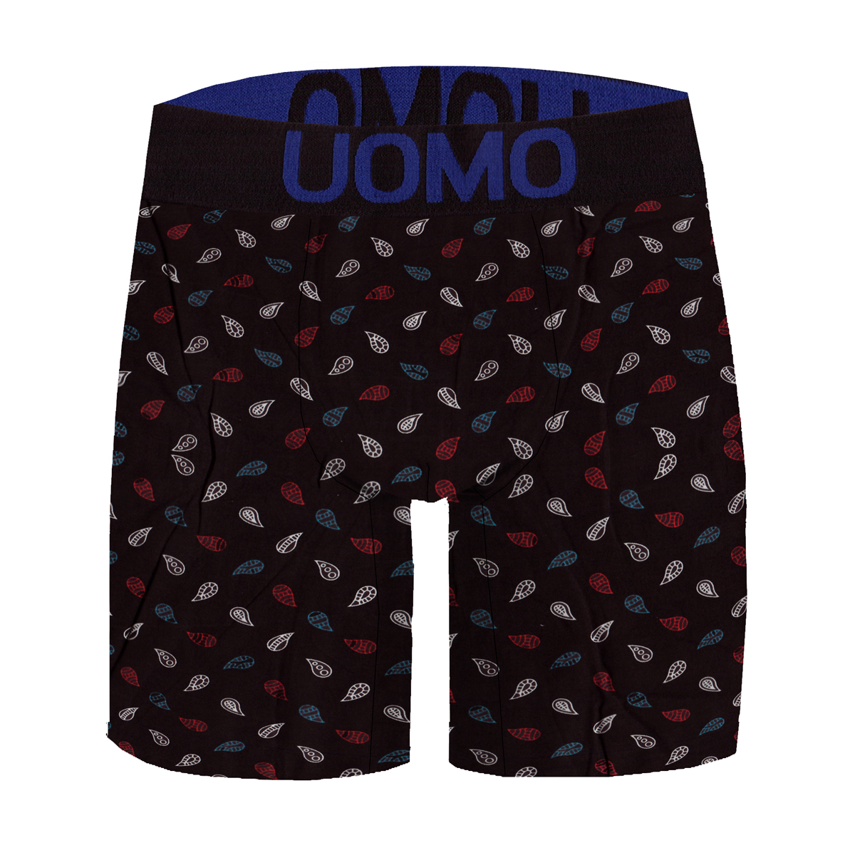 Paquete de 12 Boxers Largo con estampado Para Hombre Tela Suave