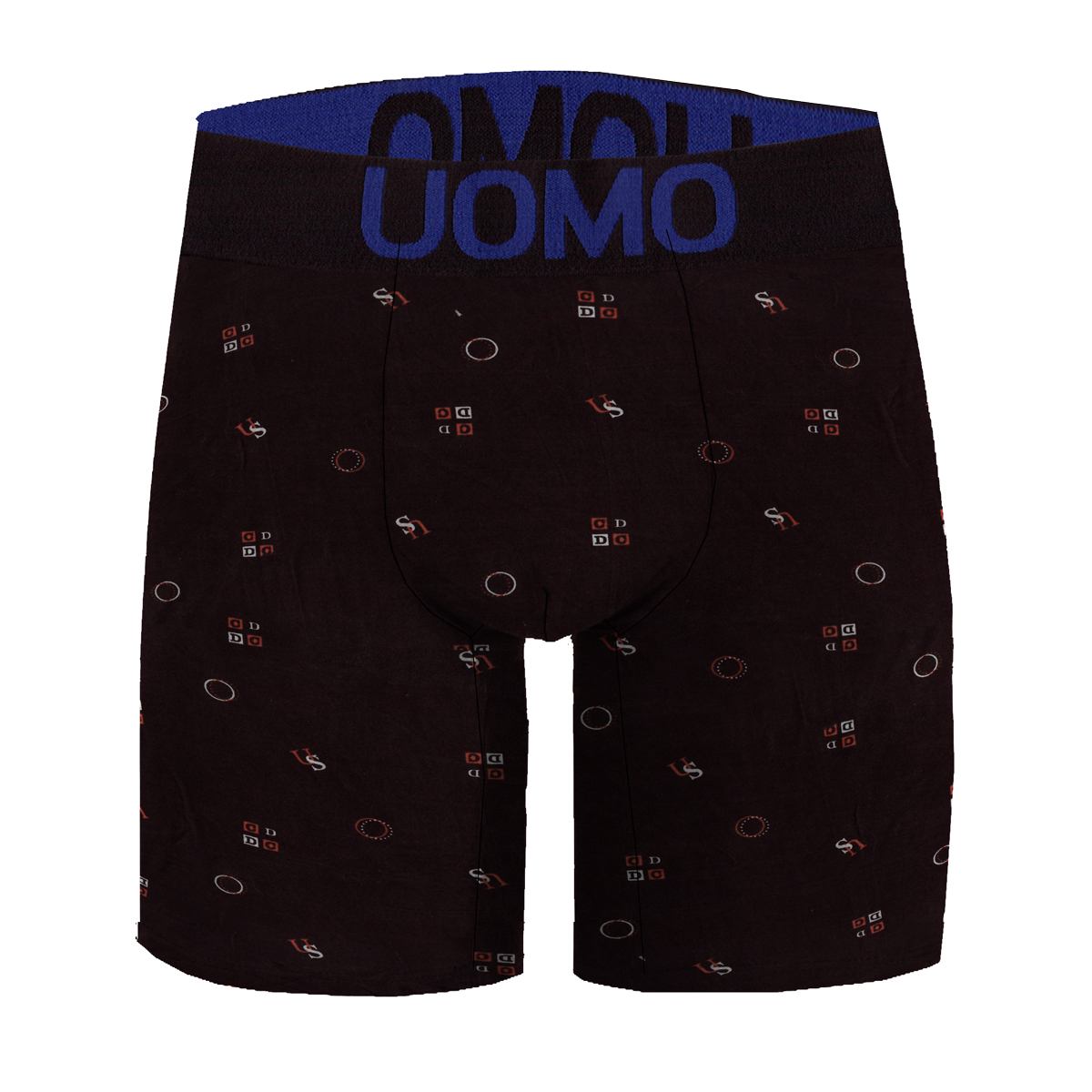 Paquete de 12 Boxers Largo con estampado Para Hombre Tela Suave