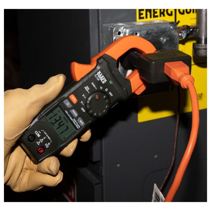 Multímetro digital de gancho de rango automático de 400 A CA CL120 Klein Tools
