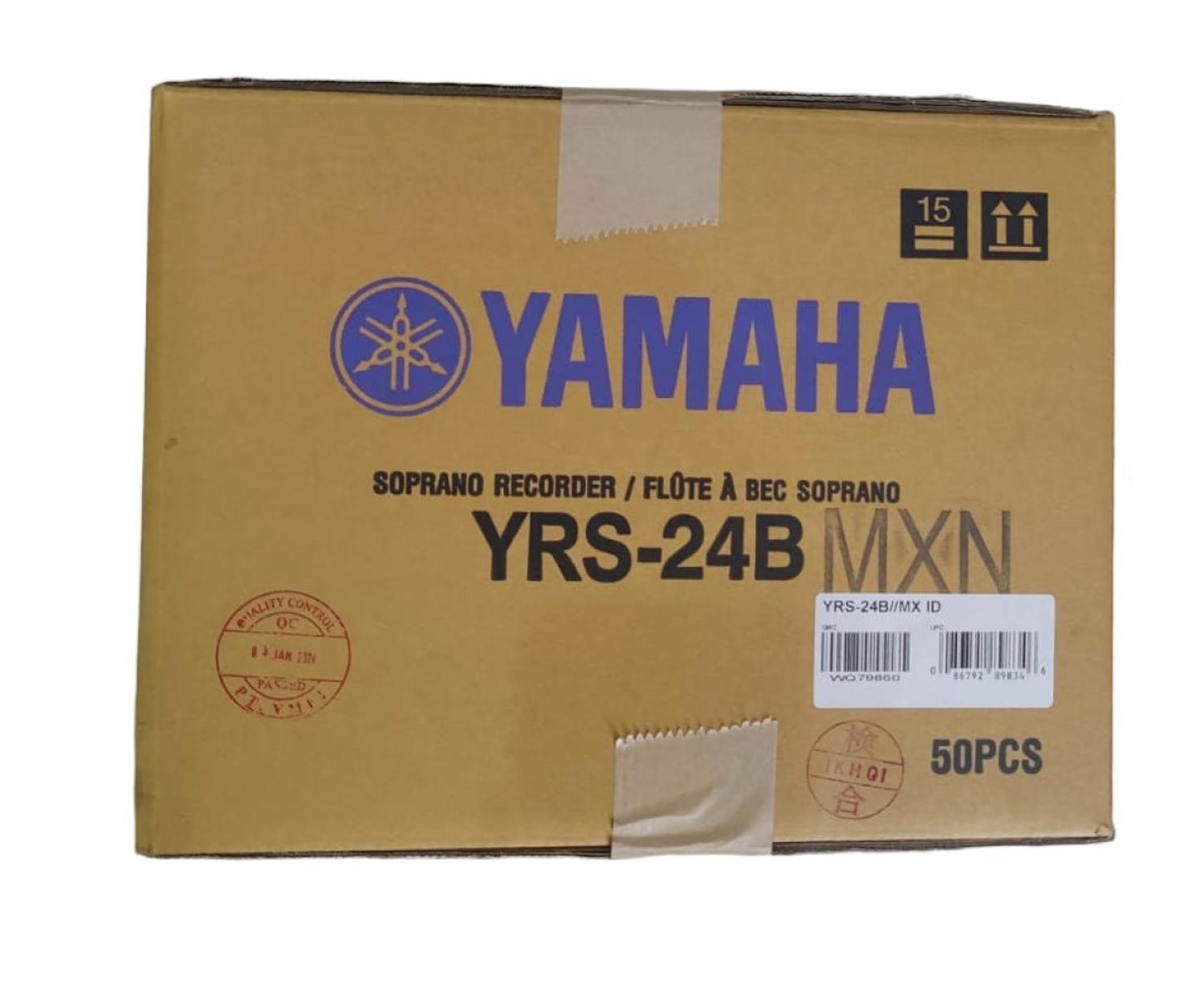 Yamaha YRS-24B Flauta Escolar Soprano Caja Con 50 Piezas