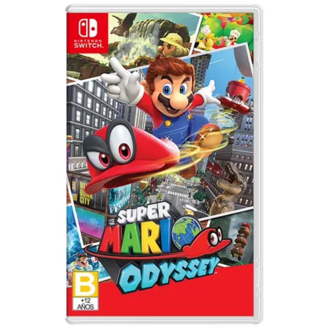 Video Juego Nintendo Switch Super Mario Odyssey
