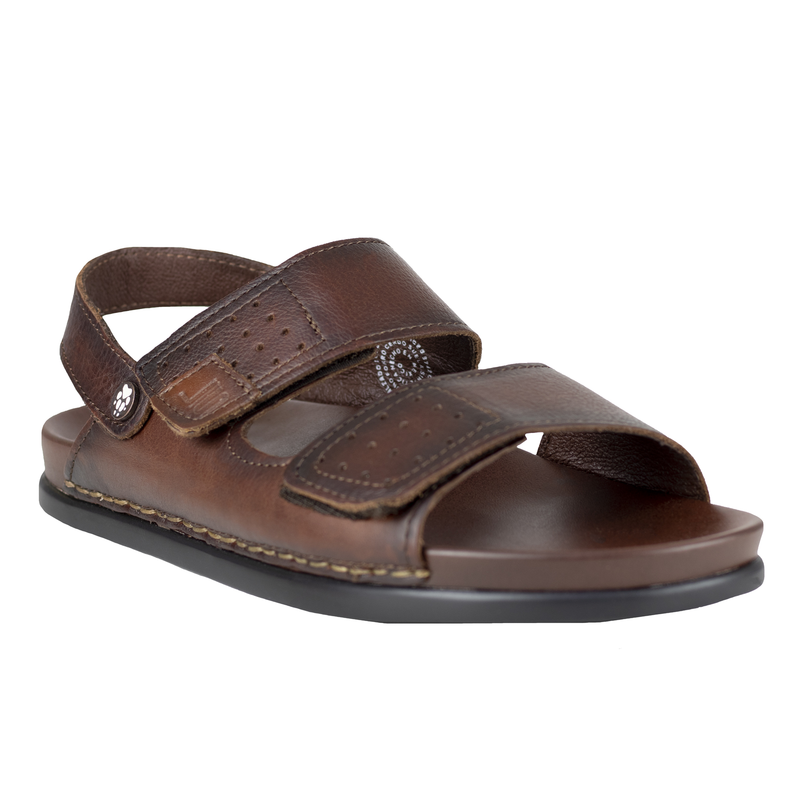 Huarache Para Hombre Confort Lobo Solo 6803 Besani Piel Moda.