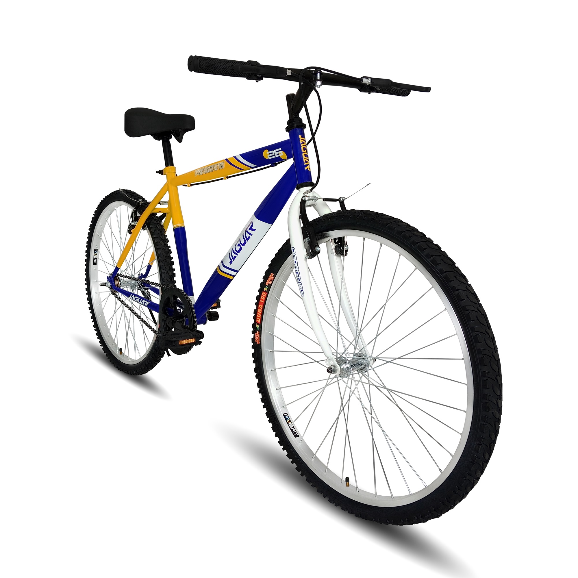 Bicicleta Peregrina Montaña Reforzada Rodada 26 Azul/Blanco