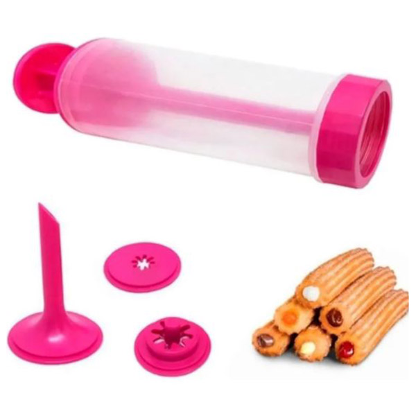 Aleissi Jeringa Para Churros Repostería Fondant Cocina 4pz