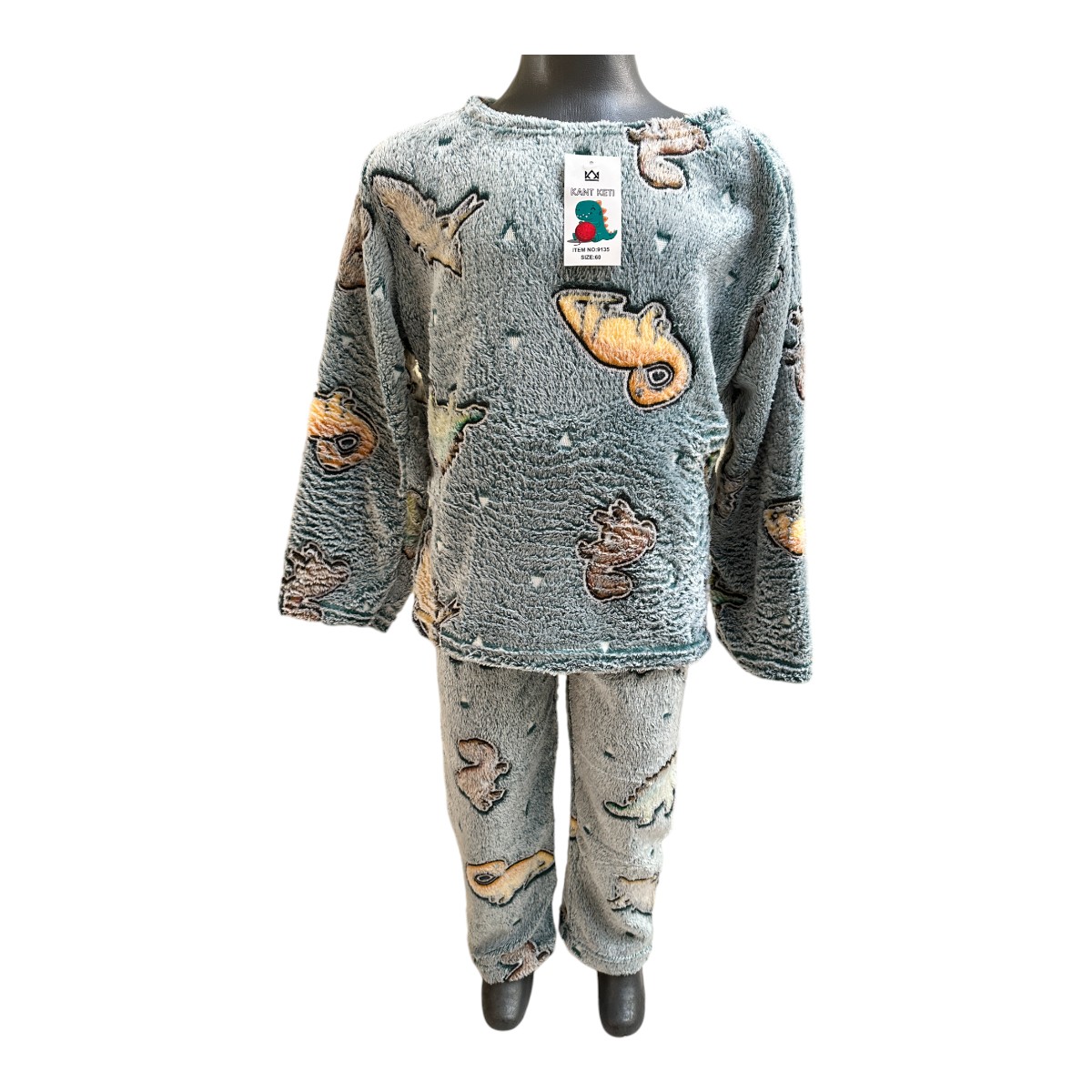 Pijama Calientita Para Niños Brilla En La Oscuridad.