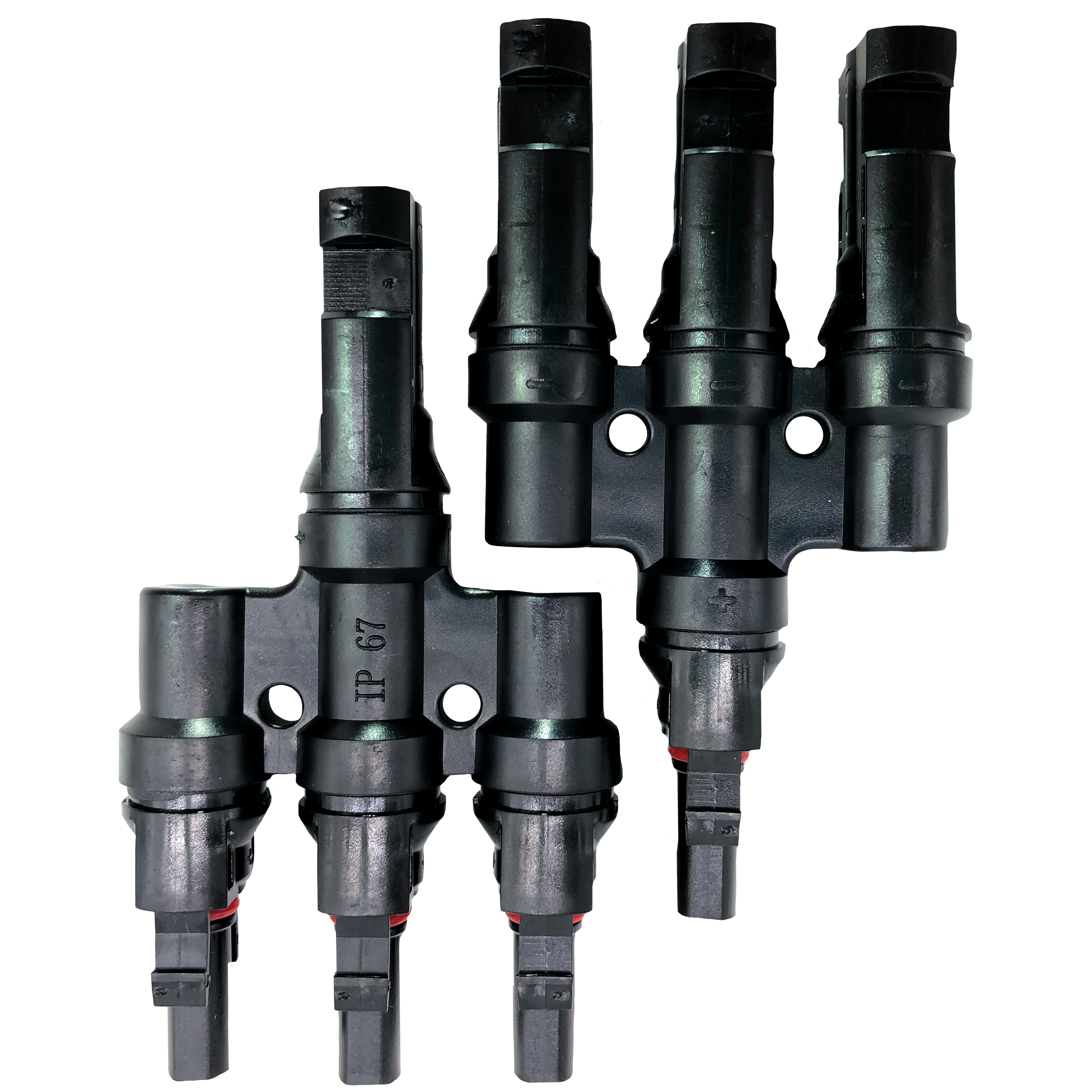 Conector Mc4 T3 A 1 Par Mc4 Y 3-1 P / Panel Solar