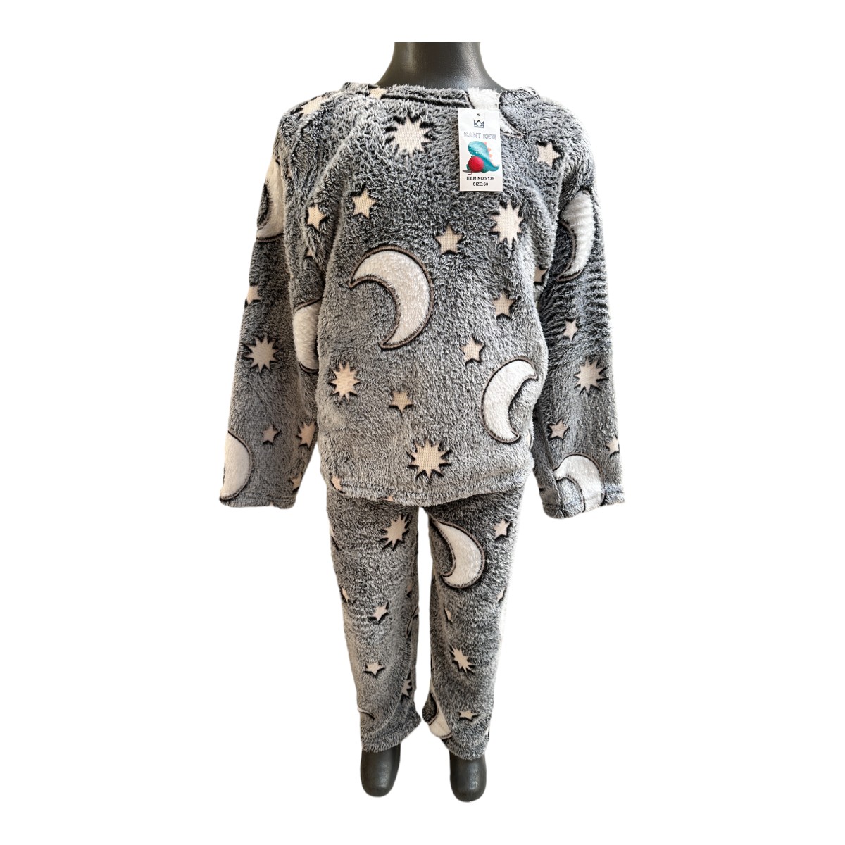 Pijama Calientita Para Niños Brilla En La