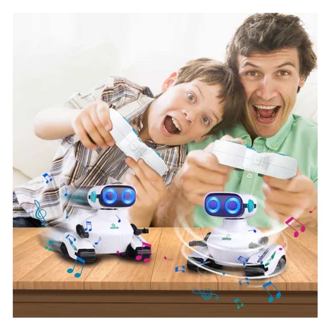 Robots De Juguete Control Remoto Recargable Robot Para Niños