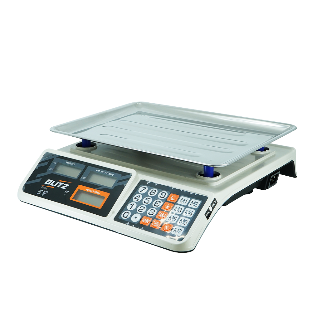 Bascula Electronica Multifucional De Alta Precision DE HASTA 40 KG BLITZ