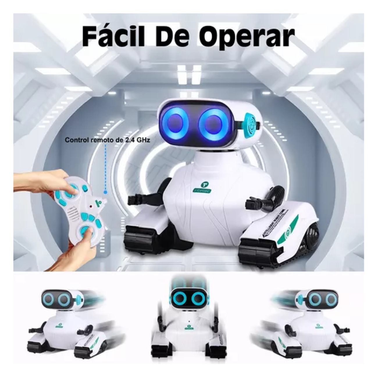 Robots De Juguete Control Remoto Recargable Robot Para Niños