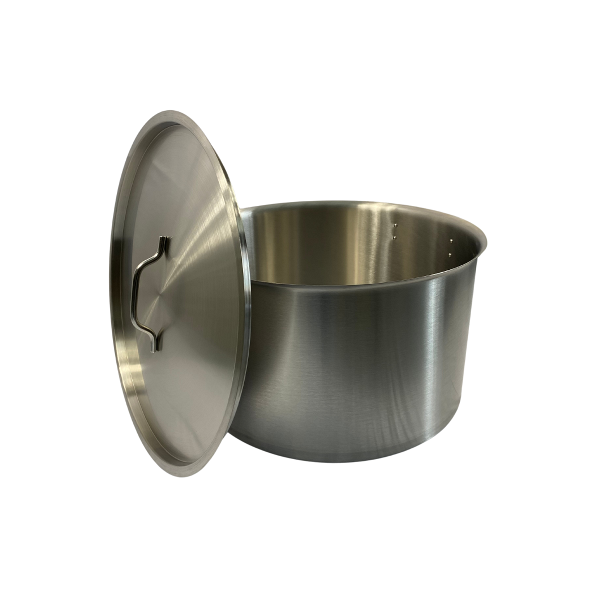 Media Olla De Acero Inoxidable 44 Litros Cocina Industrial