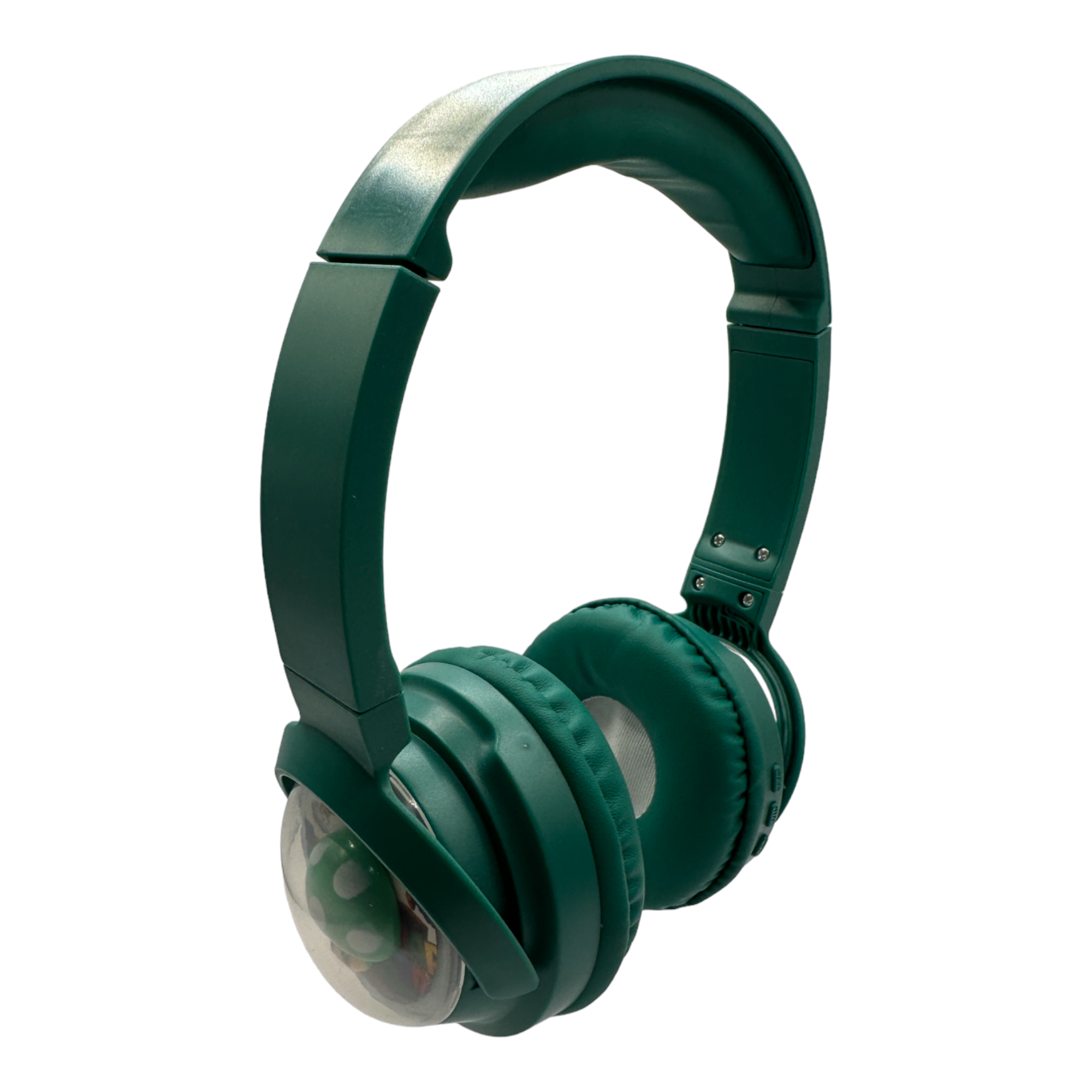 Audifonos De Diadema Mario Bros Con Bluetooth Para Niño Y Adulto Verde.
