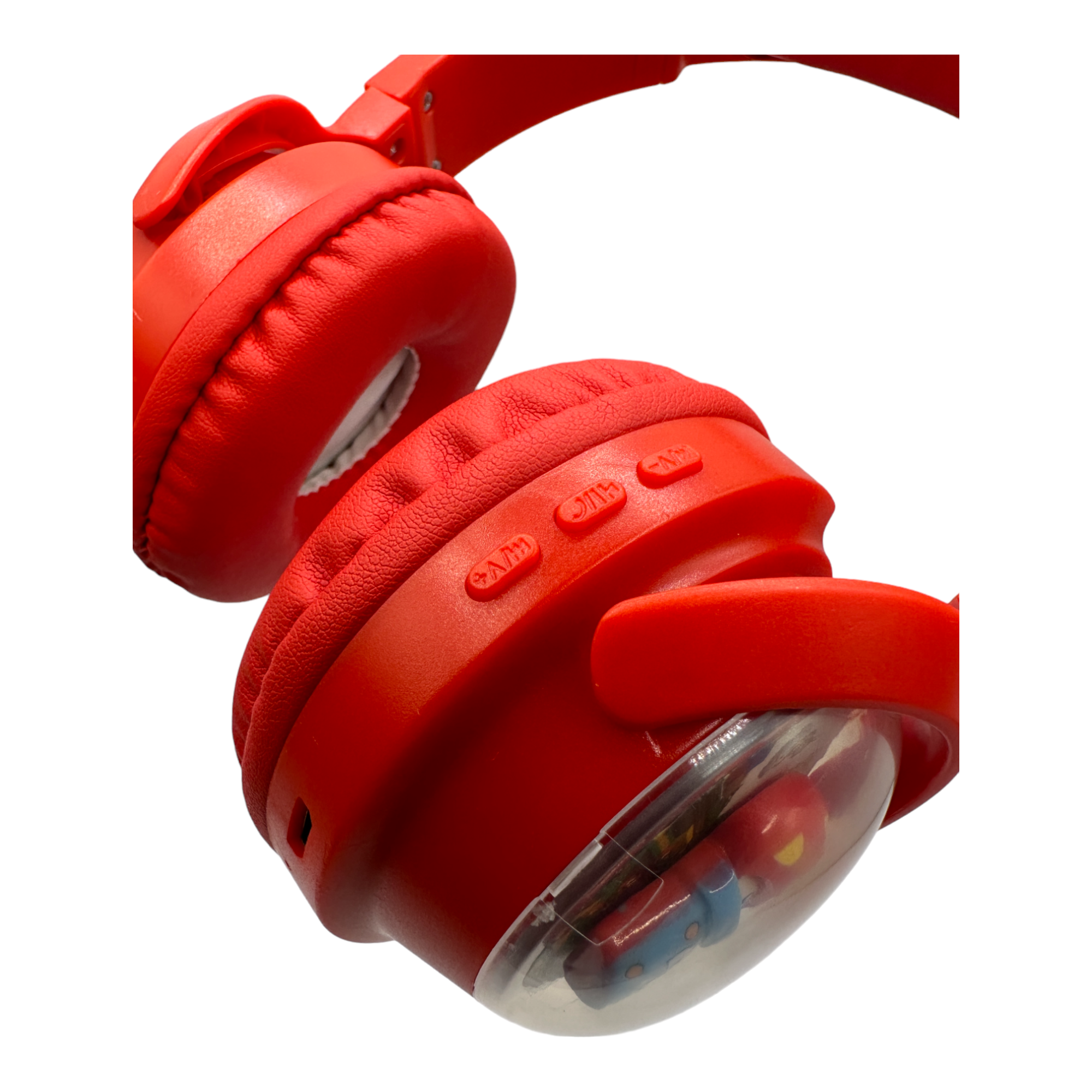 Audifonos De Diadema Mario Bros Con Bluetooth Para Niño Y Adulto Rojo.