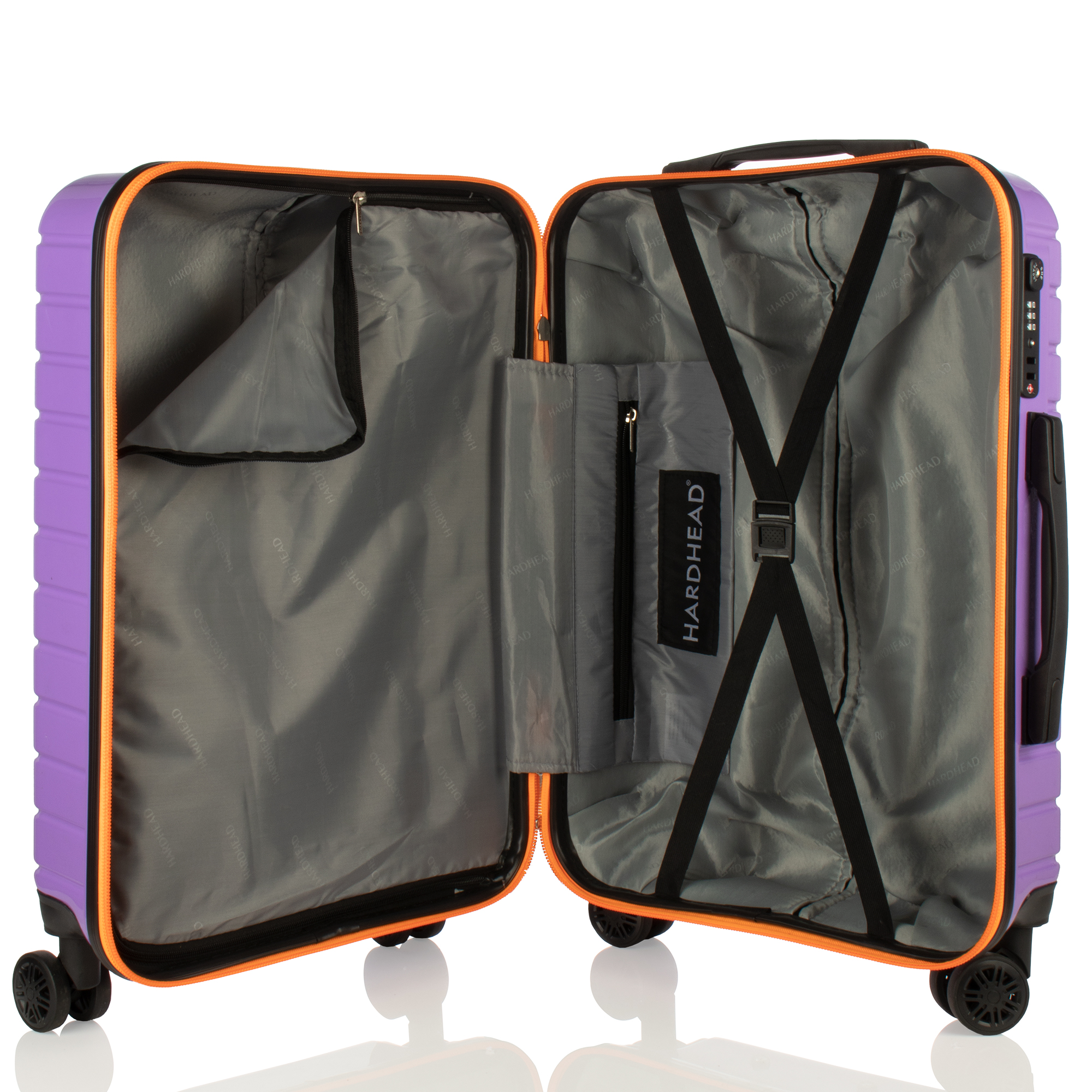 Maleta Rígida Hardhead Blaze Lila 22"Cabina