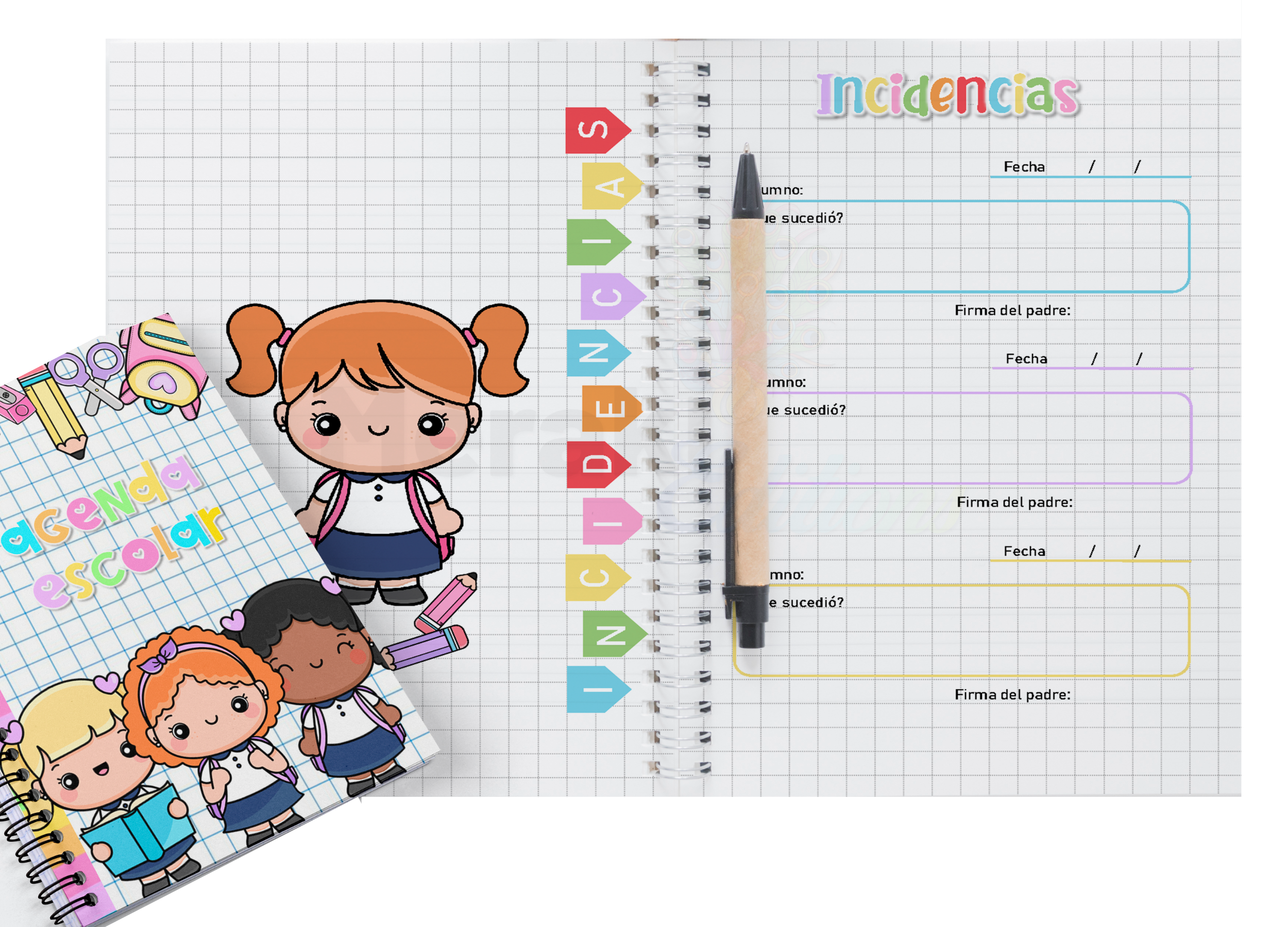 Agenda Escolar Docente Profesora 06 Agenda 2024 - 2025