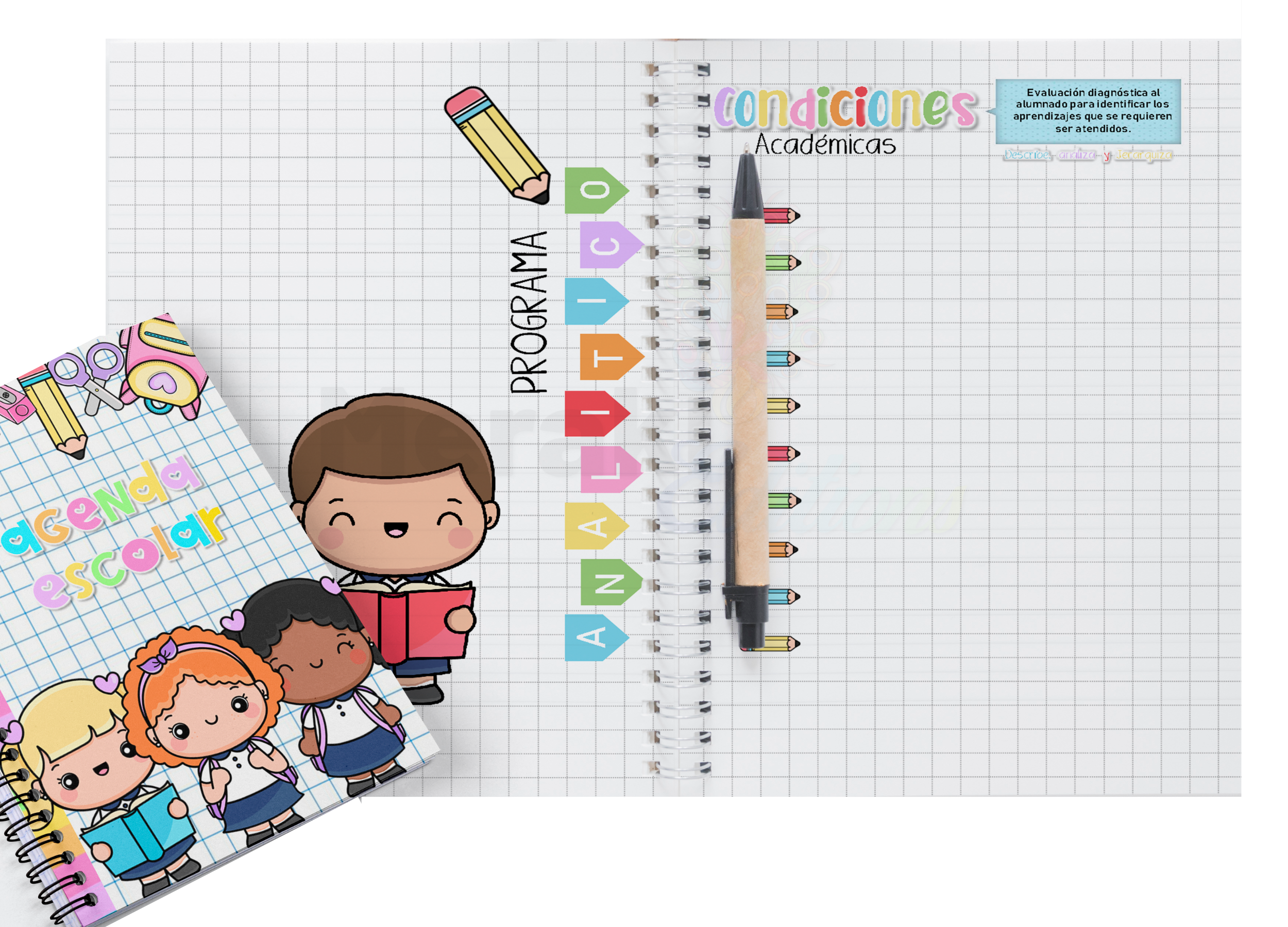 Agenda Escolar Docente Profesora 06 Agenda 2024 - 2025