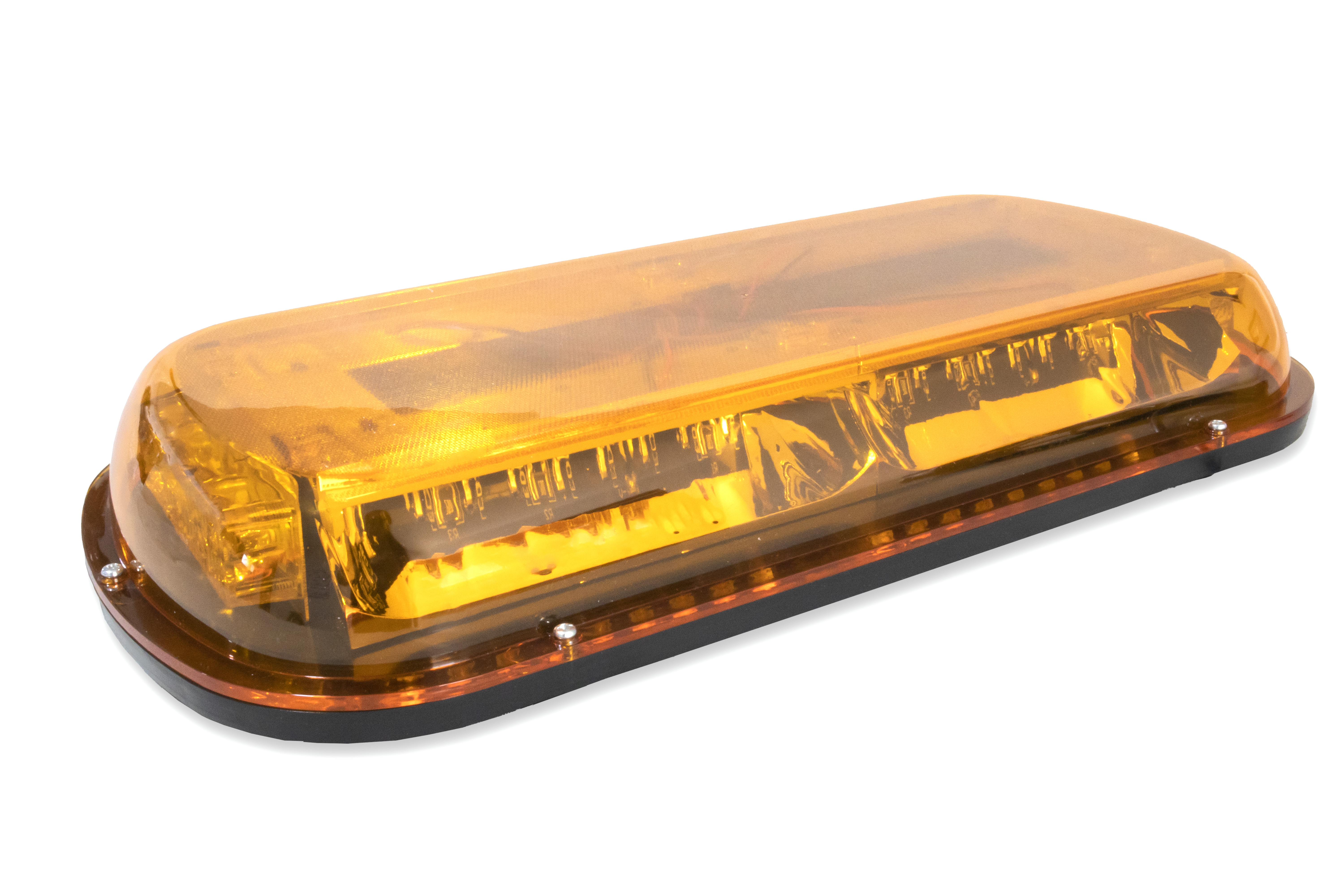 Torreta Led Ambar Tipo Patrulla Codigo 10 Funciones Premium