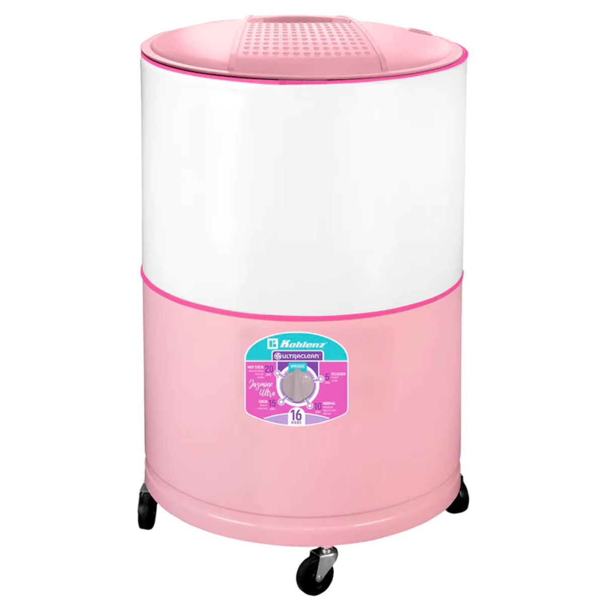 LAVADORA KOBLENZ LRK 16R JAZMINE ULTRA 16 KG ROSA ENDY** ENTREGA SÓLO VÁLIDA EN LA CIUDAD DE MÉXICO Y ZONA METROPOLITANA