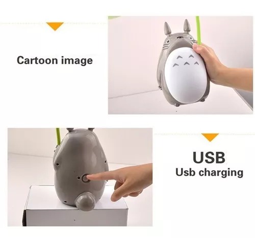 Lámpara Buro Personaje Animado Mi Vecino Con Luz Hoja Modelos.