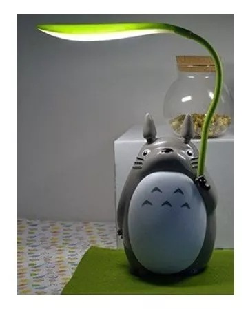 Lámpara Buro Personaje Animado Mi Vecino Con Luz Hoja Modelos.