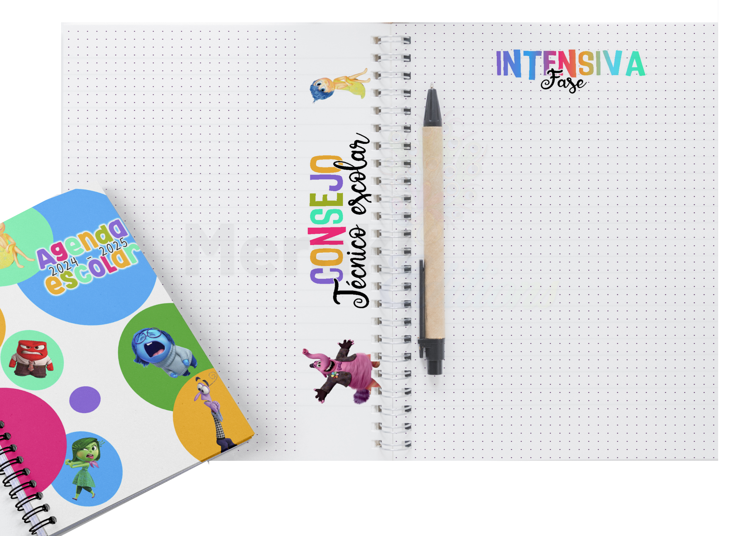 Agenda Docente 24-25 Intensa Escolar Colores06