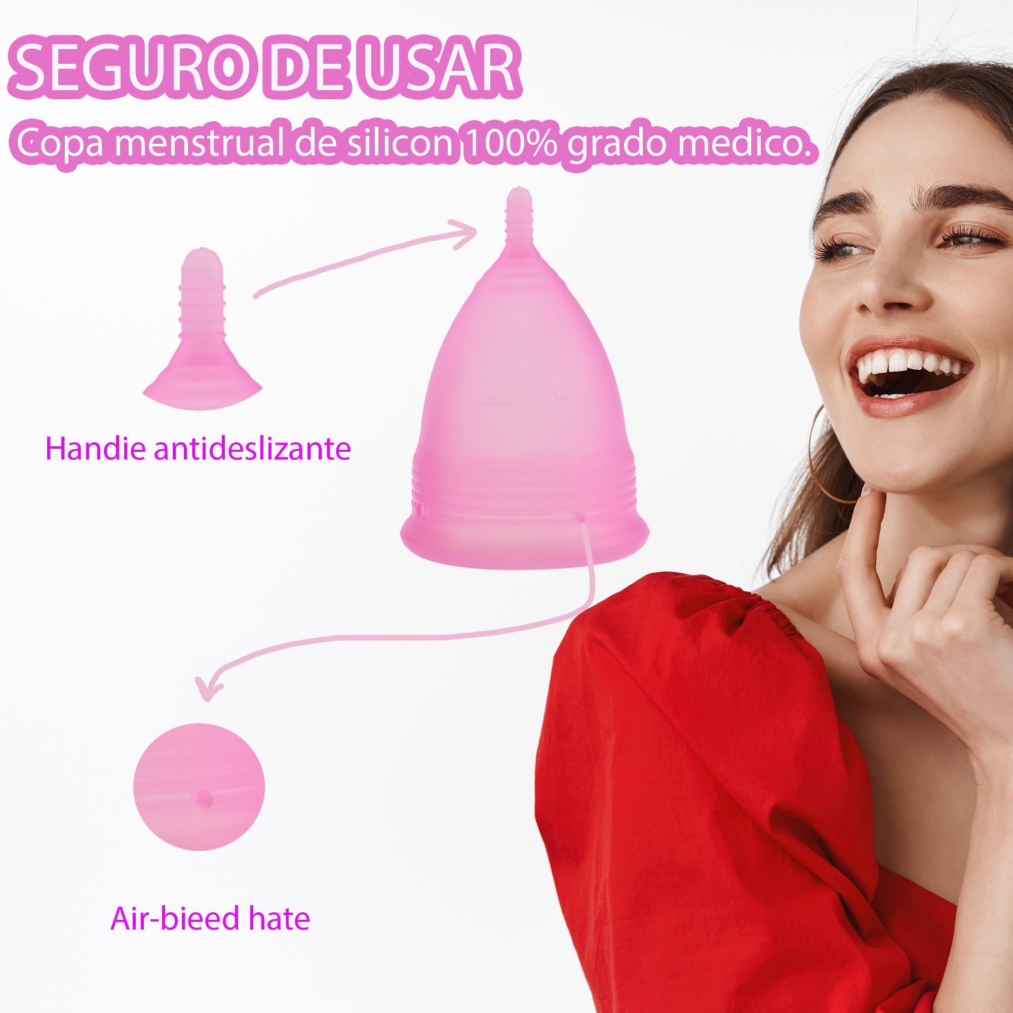 Copa Menstrual Certificada Suave soft