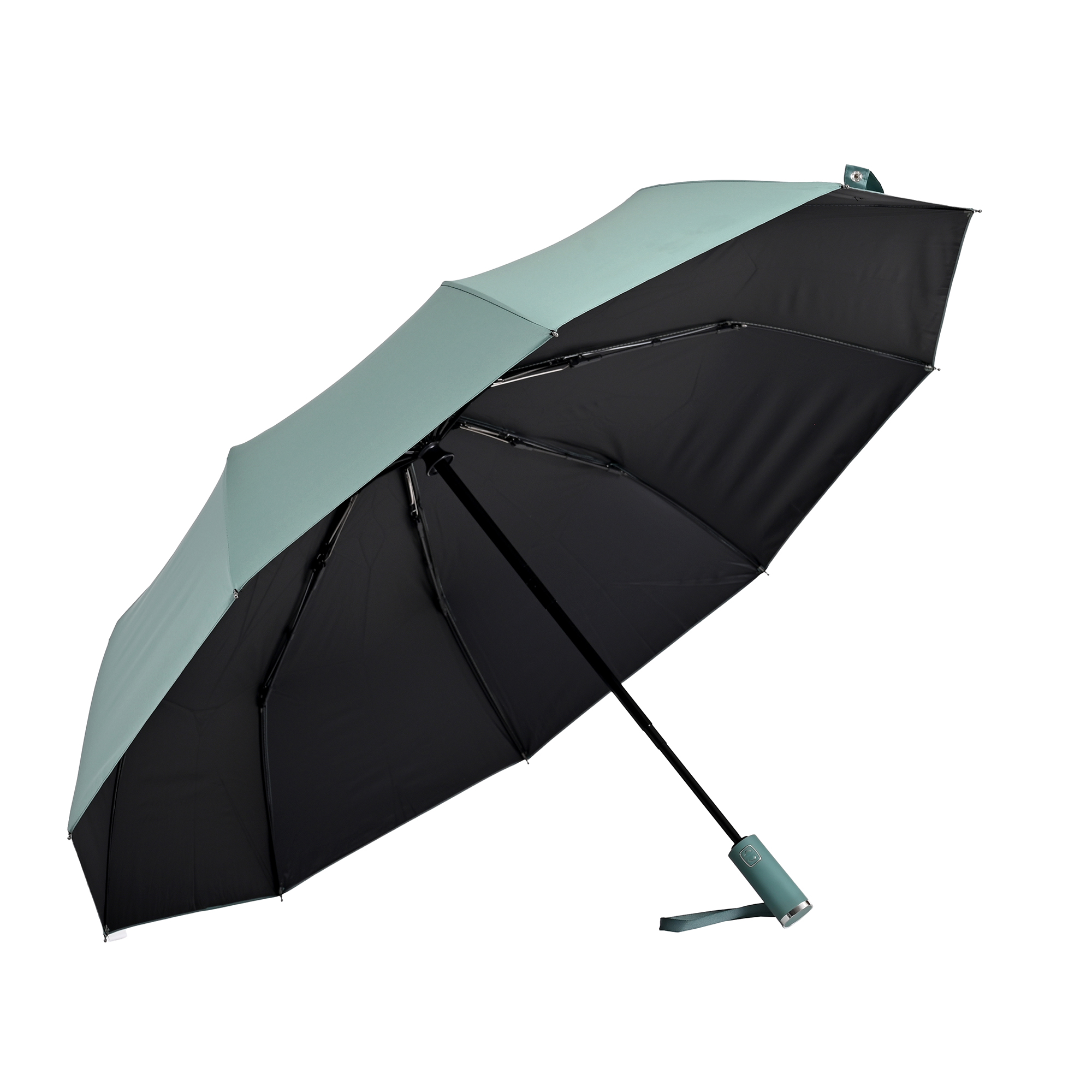 Sombrilla Grande de Aluminio Plegable. Automático, Portátil Con Funda Bolsillo Impermeable Para días Soleados o Lluviosos Super Protección Solar UV A Prueba De Viento 99% De Resistencia Colores Elegantes De Moda modelo MA-43