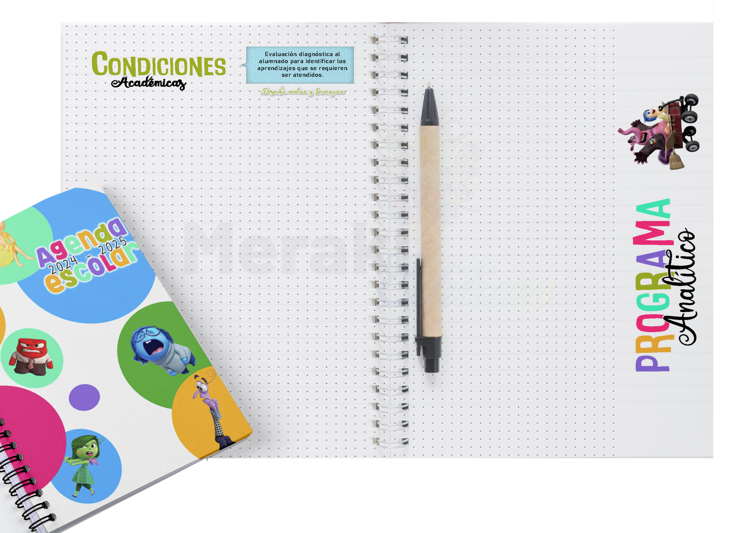 Agenda Docente 24-25 Intensa Escolar Colores06