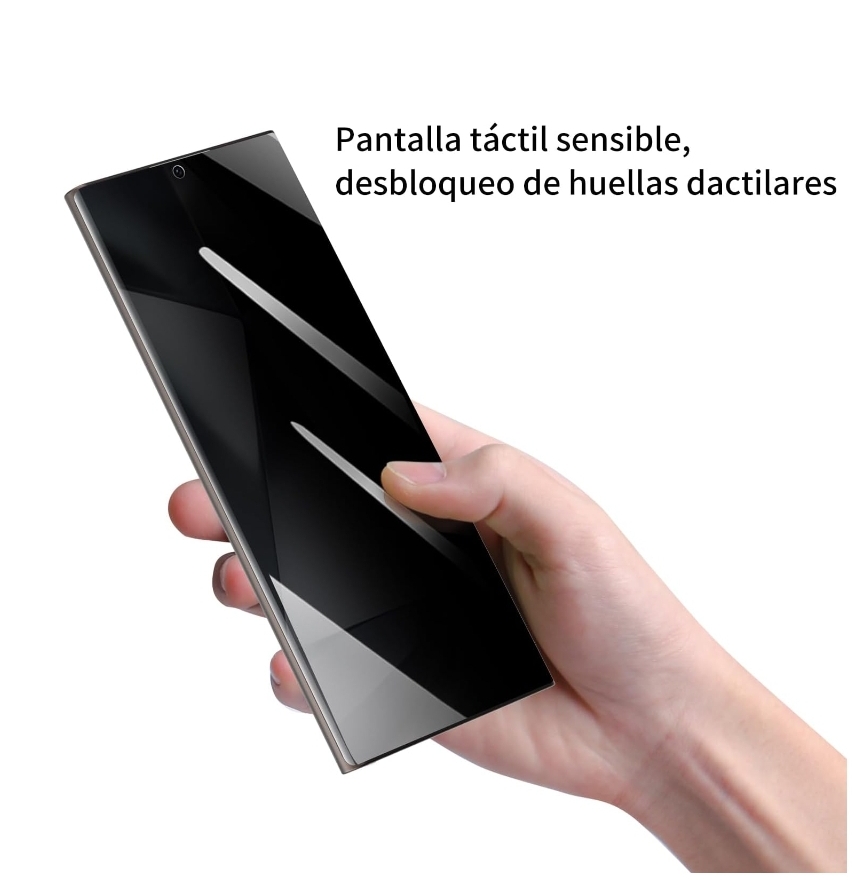 Mica de Hidrogel de Privacidad para iPhone 15 - Anti-Huellas y Anti-Espía