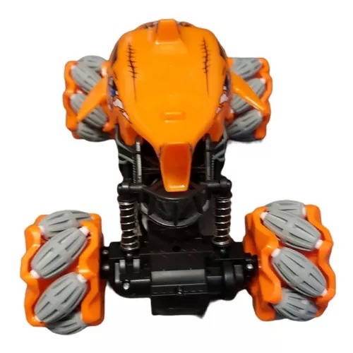 Camioneta Rage Naranja Speed 4x4 R/c Tracción Lateral Luces Sonido