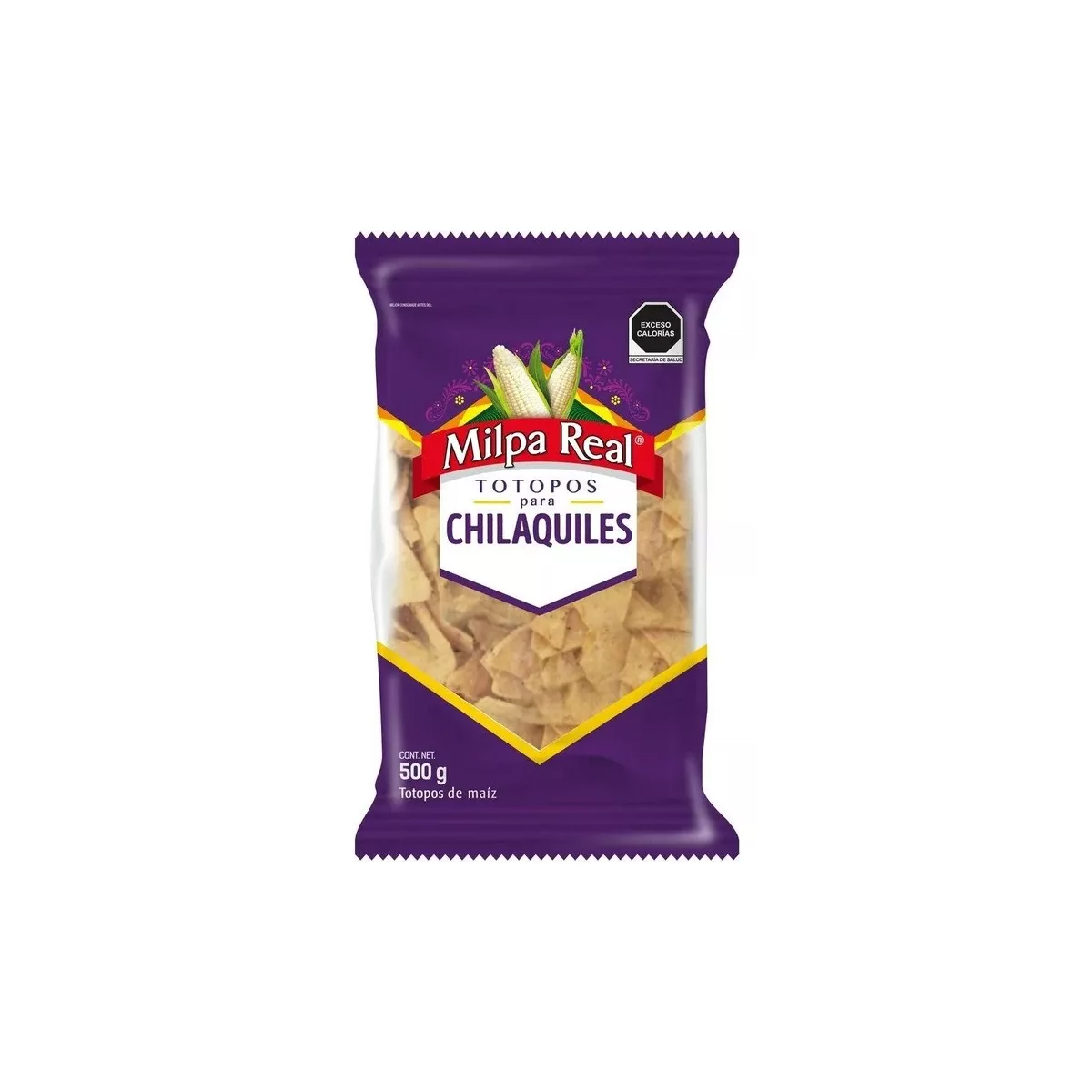 Totopos Milpa Real para Chilaquiles de 500 gramos