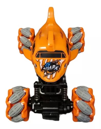 Camioneta Rage Naranja Speed 4x4 R/c Tracción Lateral Luces Sonido