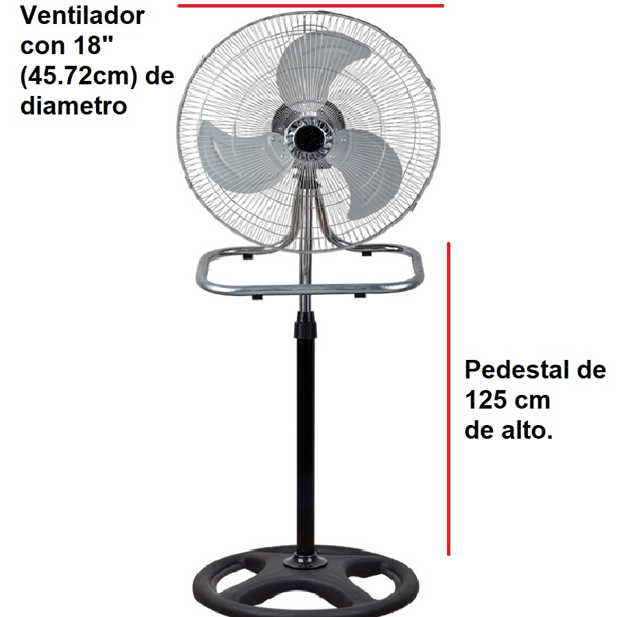 Ventilador de 18