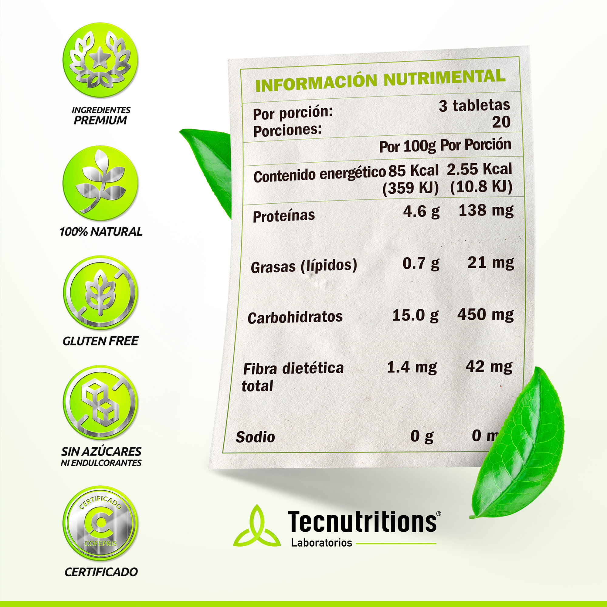  Suplemento Bayas De Goji, Tecnutritions® Baja De Peso, Tratamiento